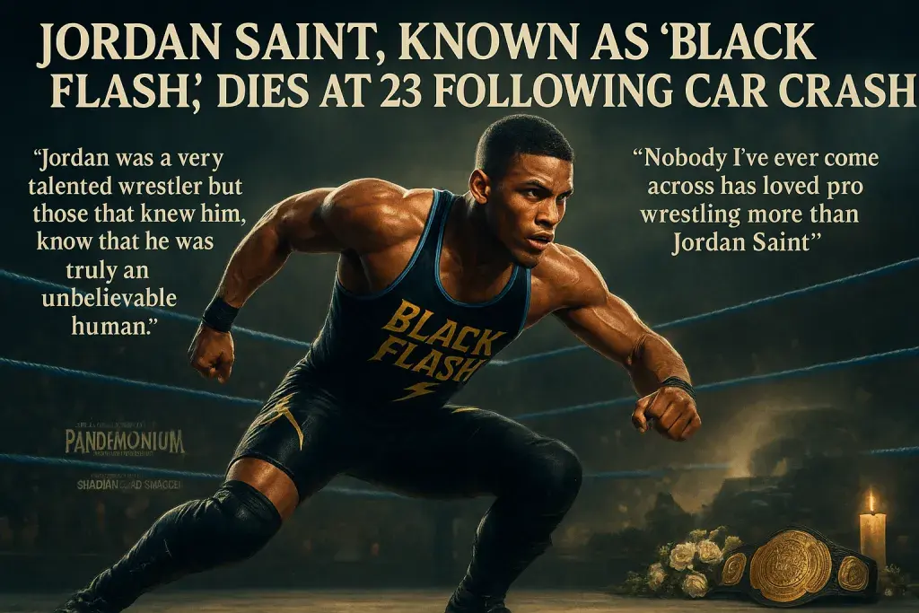 Jordan Saint, known as "Black Flash," dies at 23 following car crash