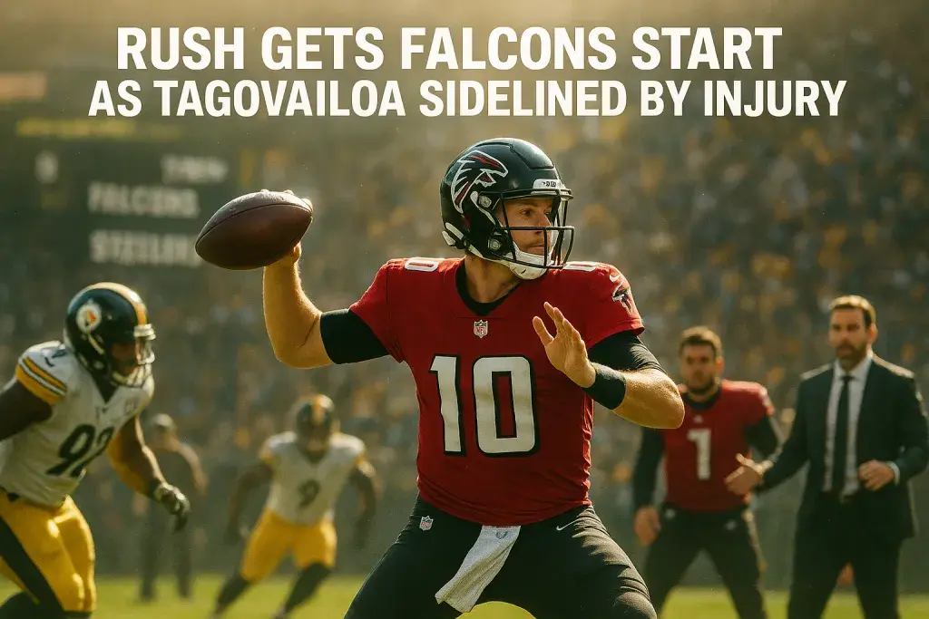 Rush Gets Falcons Start as Tagovailoa Sidelined by Injury